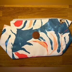 Make-up or toiletry bag.